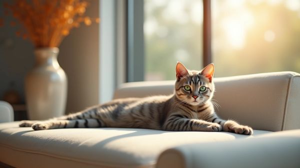 10 astuces pour cohabiter avec un chat en préservant son style