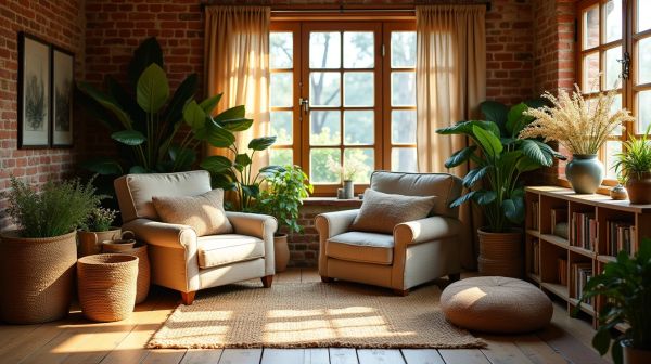 Comment réussir sa décoration bohème à travers des matériaux naturels ?