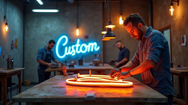 Créer un néon sur mesure pour embellir vos espaces