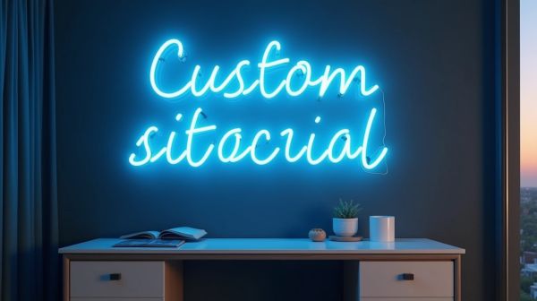 Créer un néon sur mesure pour embellir vos espaces