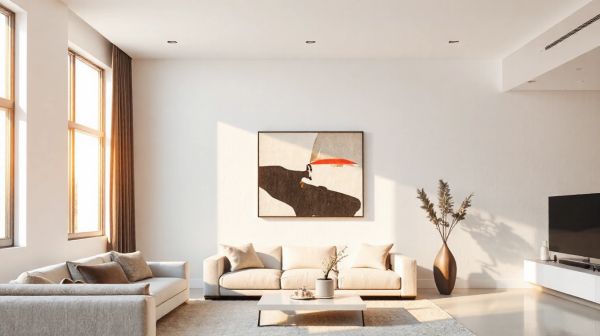 Idées originales d'affiches pour décoration de salon moderne