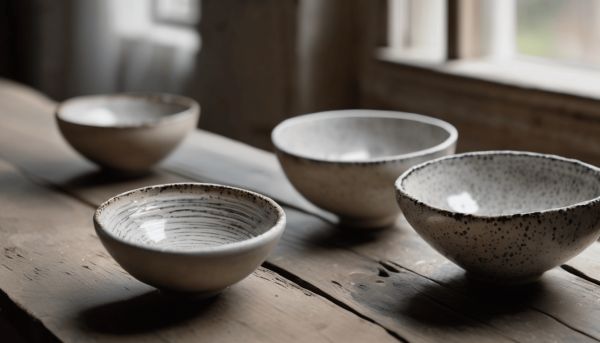 Optez pour des bols en céramique au design unique et artisanal