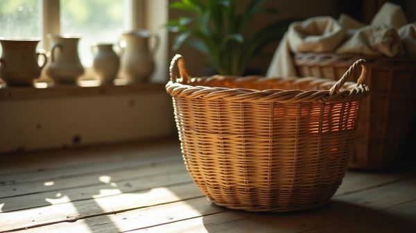 Pourquoi le panier en osier revient en force dans nos intérieurs en 2026