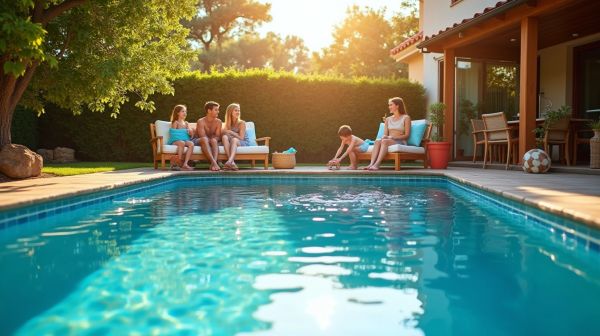 Première saison avec une piscine : l'ordre dans lequel s'équiper sans se ruiner