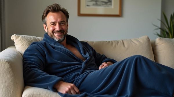 Recherchez-vous un peignoir polaire homme confortable et chaud ?