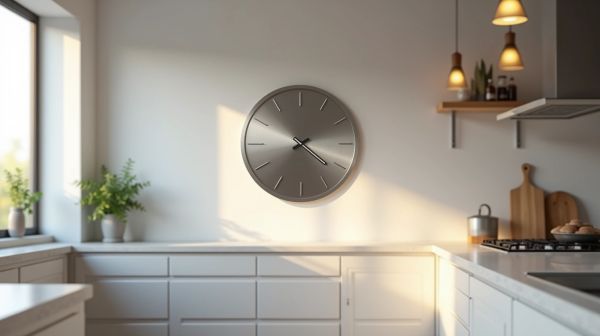 Top astuces pour sélectionner l'horloge murale idéale en cuisine