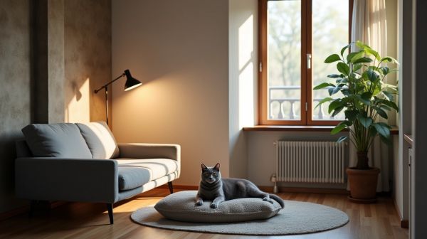 Vivre avec un chat en appartement sans sacrifier sa déco