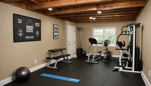 Aménager un Coin Fitness dans un Petit Sous-Sol : Astuces pour Maximiser Votre Espace