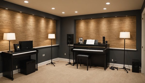 Les meilleures méthodes pour poser un revêtement mural acoustique dans votre home studio