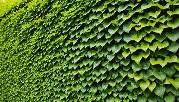 Construire un mur végétal : une solution écologique et esthétique
