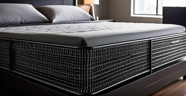 Sommier métallique à mailles : robuste et anti-punaises