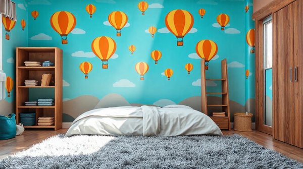 Décoration ludique : 10 inspirations de papier peint pour garçon